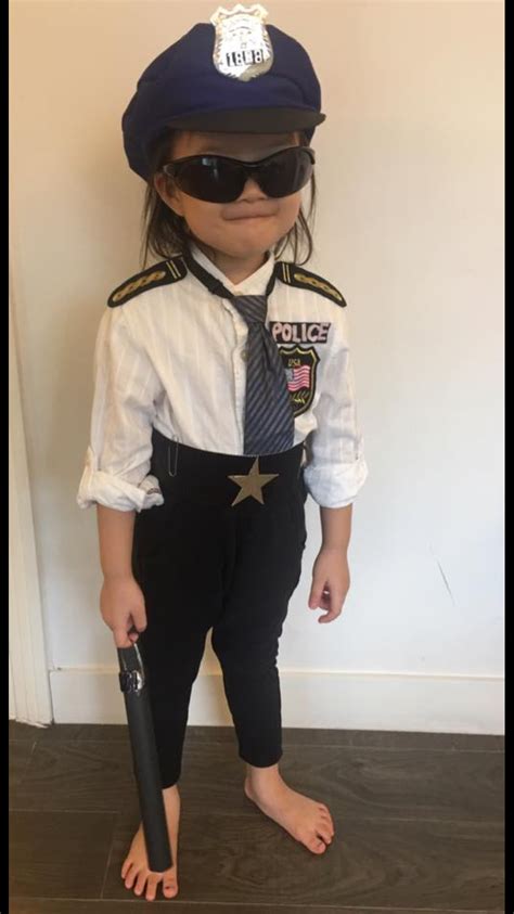 diy police woman costume